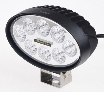 LAMPA ROBOCZA OVAL LED 24W 12V 24V KOPARKA CIĄGNIK