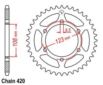 КОМПЛЕКТ ПРИВОДОВ DRIVE APRILIA RS 50 RX 50 06-09