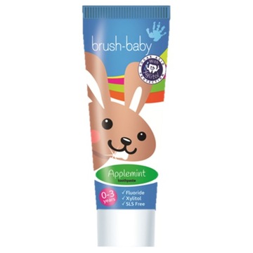 BRUSH-BABY AppleMint pasta dla dzieci 0-3 lat