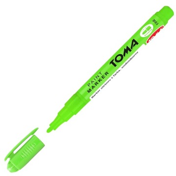 Marker olejowy TOMA TO-441 ZIELONY NEON * NEONOWY