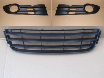 Kratka Kratki w zderzak VW Touran 06 - 08 KOMPLET