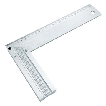 KĄTOWNIK MIERNICZY ALUMINIOWY 400MM PRZYMIAR MIARA