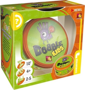 DOBBLE KIDS - GRA DLA NAJMŁODSZYCH - REBEL JUNIOR