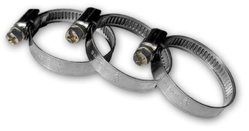 Opaska ślimakowa nierdzewna 16-27/9mm- 100szt