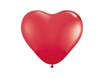 BS12 Balony serce serca ślub dekoracje 2szt 2kol.