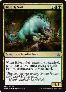 MTG 4x Baloth Null (Uncommon)