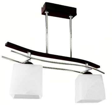 LAMPA Sufitowa ŻYRANDOL 09 Wisząca 2xE27 Pokojowa