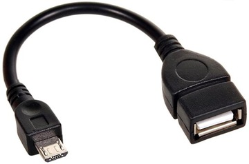 PRZEJŚCIÓWKA OTG USB MICRO Host PENDRIVE ADAPTER