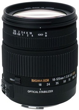 Для объектива Sigma 18-125 OS HSM 18-125 мм