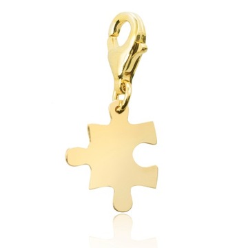 ZŁOTY CHARMS PUZZEL PR 333