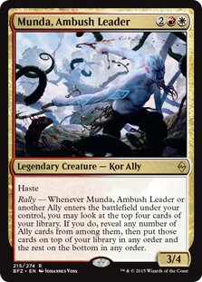 MTG Munda, Ambush Leader (Rare)