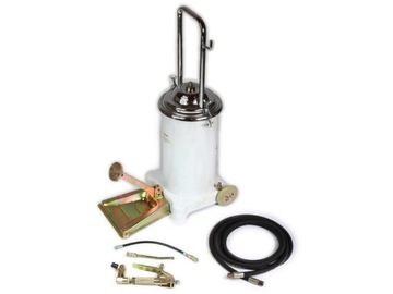 Ножной смазочный пистолет с педалью 15л + шланг 4м