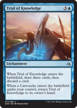 MTG 2x Trial of Knowledge (Uncommon)