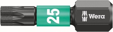 Бит наконечник Torx Impactor T30x25mm 1/4 '' wera