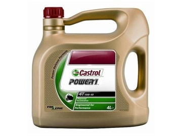 Castrol Power 1 10W40 4л мотоциклетное моторное масло