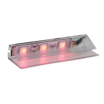 KLIPS PVC nakładka LED do podświetlenia szyby RGB