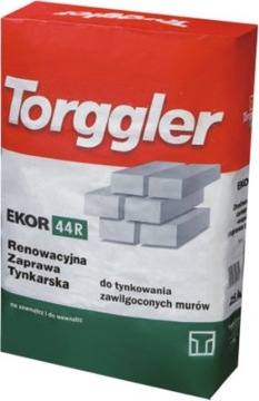 Torggler EKOR 44R Tynk renowacyjny na zawilgocone mury 25kg Oddychający