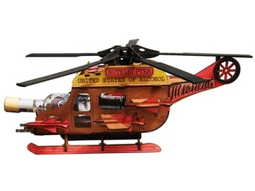 HELIKOPTER NA FLASZKĘ 18 30 40 50 60 70 urodziny