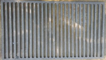 RUSZT ŻELIWNY DO GRILL PROSTOKĄT DUZY 63,5 x 36,5