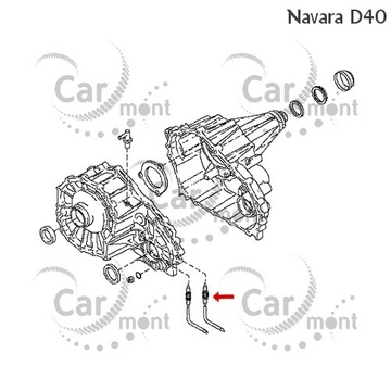 Датчик редуктора NAVARA D40 PATHFINDER R51 XTERRA