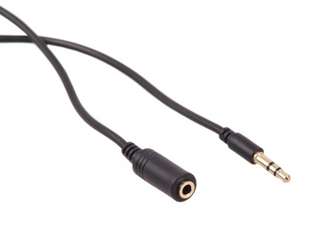 Przedłużacz mały mini JACK 3,5mm wtyk-gniazdo 5m