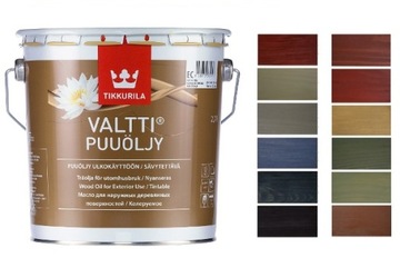 TIKKURILA Valtti Wood Oil 0,9l OLEJ KOLORY gr. II