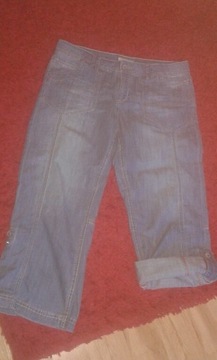 C&A spodnie rybaczki jeansowe roz 42 - 44