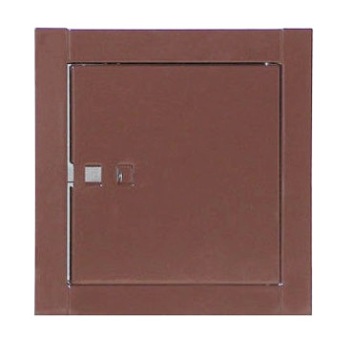 DRZWICZKI KOMINOWE WYCZYSTKA 14x14cm MALOWANE BRĄZ