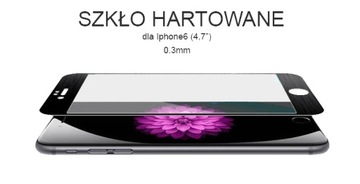 SZKŁO HARTOWANE ALUMINIOWE 0.3mm DO IPHONE 6 6s