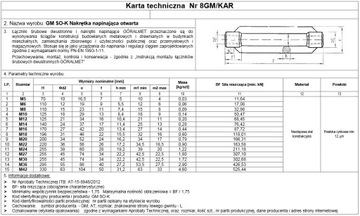 Талреп НАТЯЖНОЙ КОРПУС М8 - 1 шт.