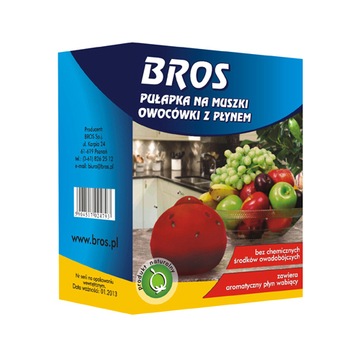 PŁYN DO PUŁAPKI NA MUSZKI OWOCÓWKI .: BROS :.