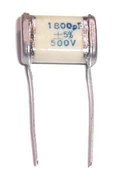 KONDENSATOR MIKOWY 1,8nF 500V Silver Mica 4sztuki
