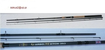 LINEAEFFE włoska CARBO Match 3,9m 5-25g kushiro