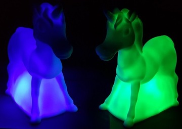 СВЕТОДИОДНАЯ НОЧНАЯ ЛАМПА «ЕДИНОРОГ» Подарочный Декор Гаджет