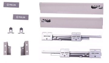 REJS szufladka comfort box L-500 niska 86 szara