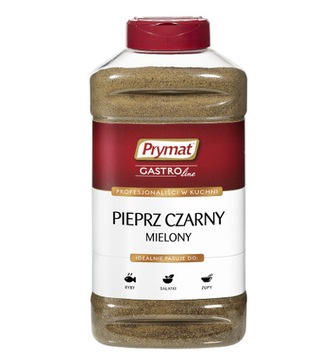 Prymat GastroLine Перец черный молотый ПЭТ 820г