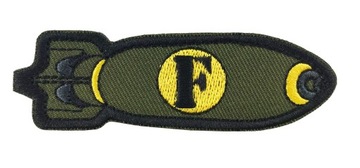 Naszywka na rzep F-BOMB MORALE PATCH