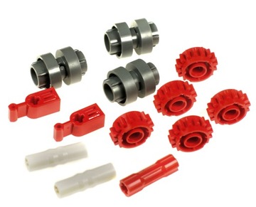 LEGO elementy TECHNIC 18948 18947 18946 do budowy Skrzynia Biegów