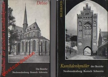 20448 Handbuch der deutschen Kunstdenkmäler Die Bezirke Neubrandenburg, Ros