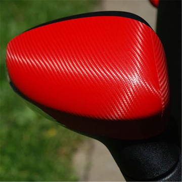 ФОЛЬГА ШПОН CARBON 3D CARBON RED 127 x 50см