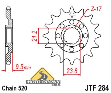 Комплект привода Honda CR 250 96-02 S. Усиленный