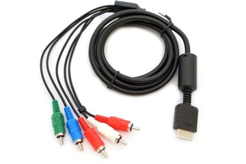 IRIS Kabel przewód TV component 5 x RCA do konsoli PlayStation PS2 / PS3