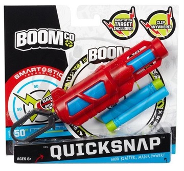 MATTEL BOOMCO PISTOLET WYRZUTNIA QUICKSNAP BCR98