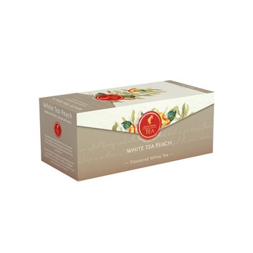 Julius Meinl White Tea Peach - 25 saszetek