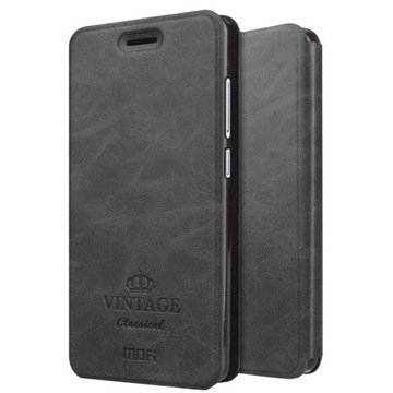 Pokrowiec Mofi Vintage Xiaomi REDMI NOTE 4 4X Grafit