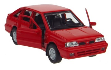 POLONEZ CARO PLUS WELLY MODEL METAL 1:34 czerwony