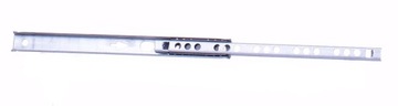 PROWADNICA KULKOWA CZĘŚCIOWY WYSUW H17 214 mm 1szt