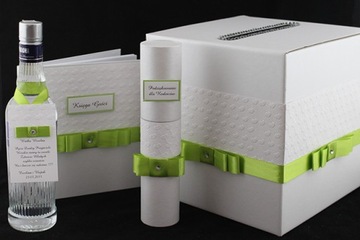 Zawieszki na Wódkę Złote Wesele Gody Rocznica 3szt