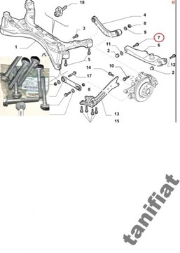 CROMA VECTRA C SIGNUM SAAB 93 ŠROUB MIMOSTŘEDOVÝ 591