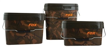 Wiadro Camo Square Buckets 10 Litrów Fox